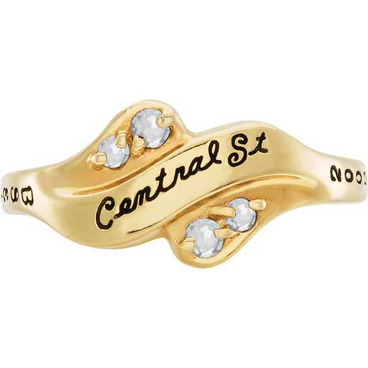 Saint Louis University Latin Women's Seawind with Diamond and Birthstones Ring