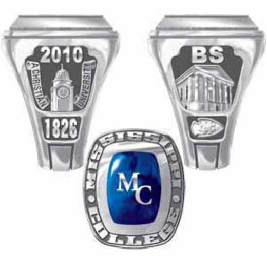 Mississippi College Men's Legend Ring