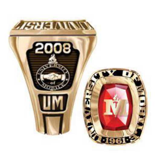 University of Mobile Men's Legend Ring