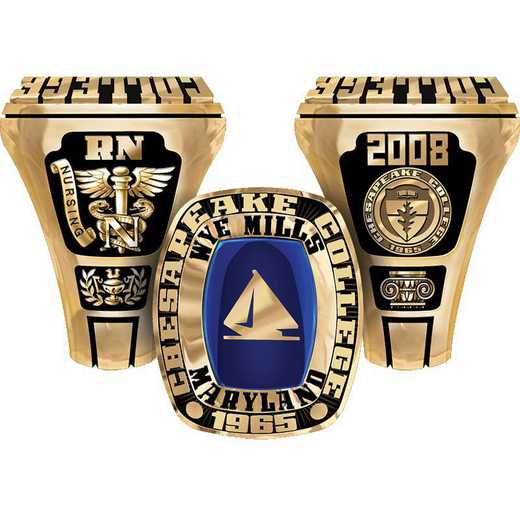 Chesapeake College Men's Legend Ring