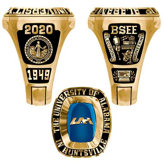 The University of Alabama In Huntsville Men's Legend Ring