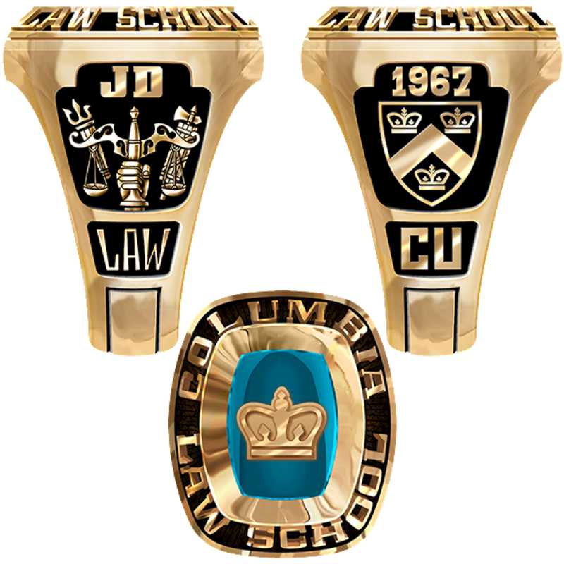 Columbia Law School Men's Legend Ring