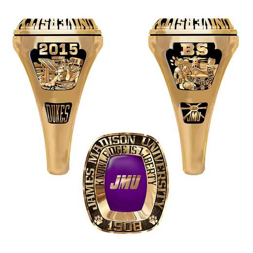 James Madison University Class of 2015 Women's Lady Legend Ring