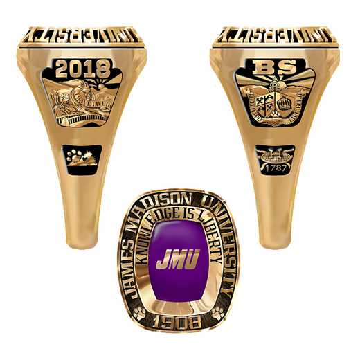 James Madison University Class of 2018 Women's Lady Legend Ring