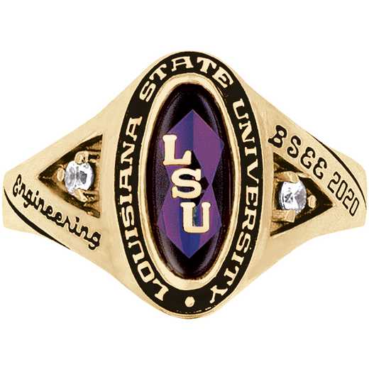 Louisiana State University Signature Ring