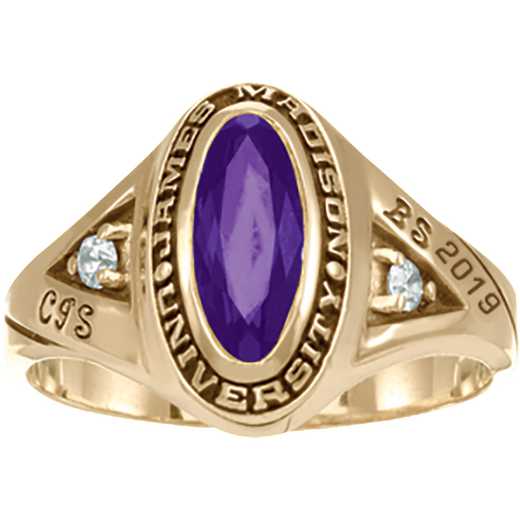James Madison University Class of 2019 Women's Signature Ring