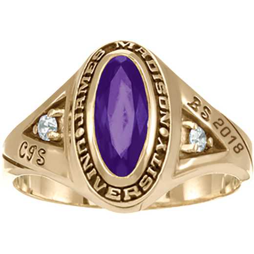 James Madison University Class of 2018 Women's Signature Ring
