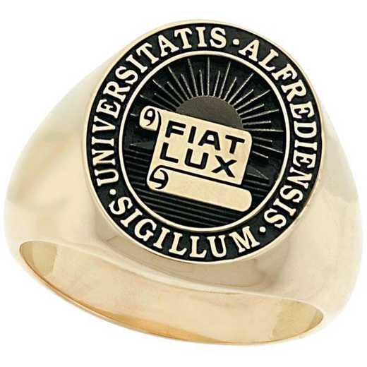 Alfred University Women's Small Round Signet Ring