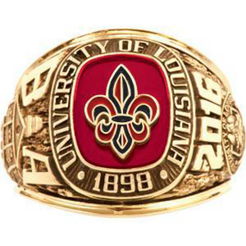 University of Louisiana at Lafayette Men's Traditional Ring