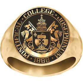 Pontifical College Josephinum 4820 Round Signet Ring