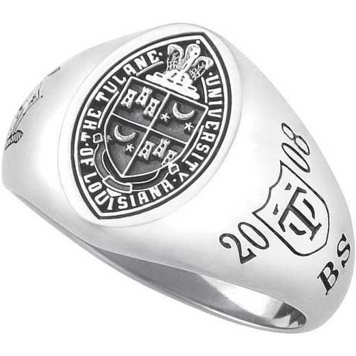 Tulane University New Orleans Women's Signet Ring