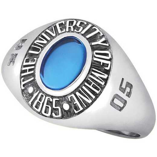 University of Maine Women's Tiny Stone Ring without Encrusting