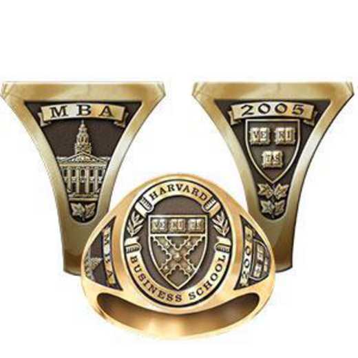 Harvard Business School Men's Signet Ring