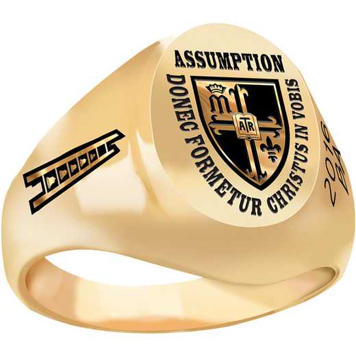 Assumption University Medium Signet Ring