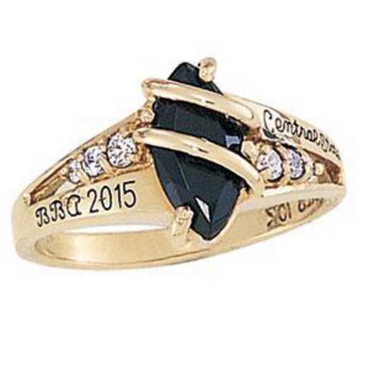 The University of Chicago Booth School of Business Women's Windswept Ring