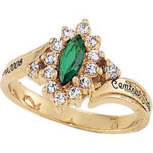 Alfred State College Women's Allure Ring