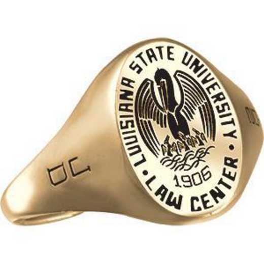 Louisiana State University Law center Women's Signet Ring