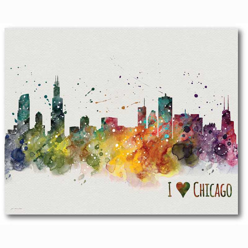 Chicago 16x20 Canvas Wall Art
