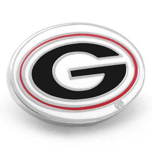 PD-GEO-LP: University of Georgia Bulldogs Lapel Pin
