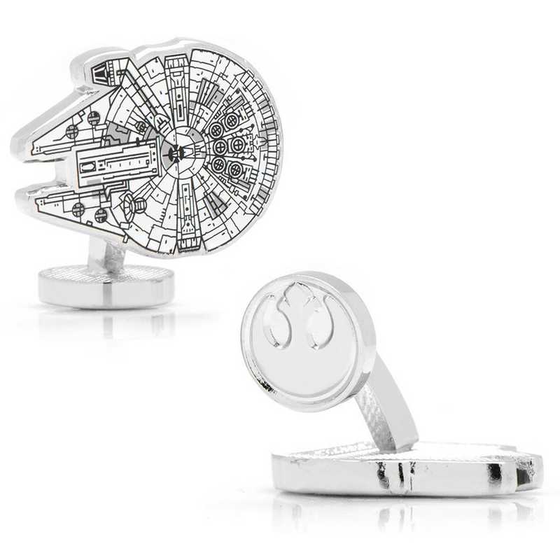 millenium falcon cufflinks