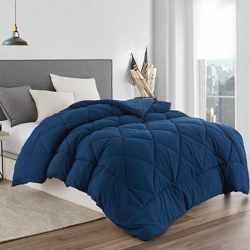 Nightfall Navy Reversible Twin Xl Dorm Comforter