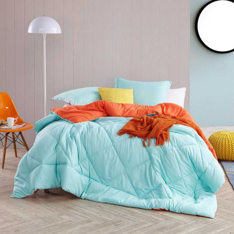 Yucca Orange Reversible Twin Xl Dorm Comforter