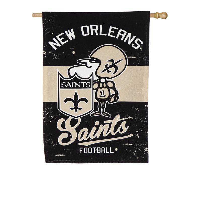 New Orleans Saints Vintage Linen Regular Flag