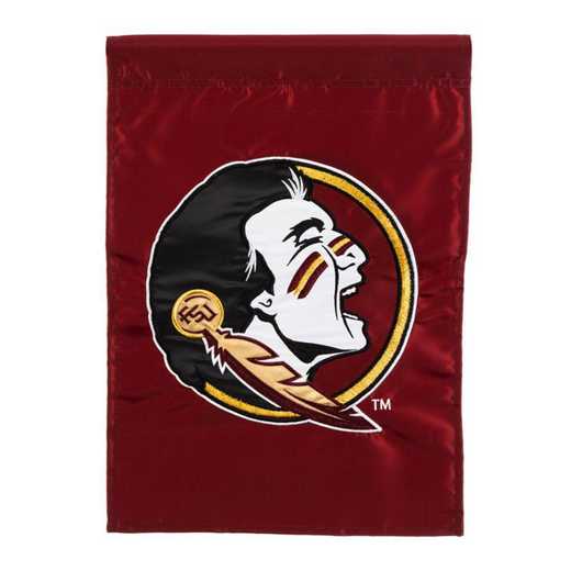 16918E: EG Florida State Applique Garden Flag