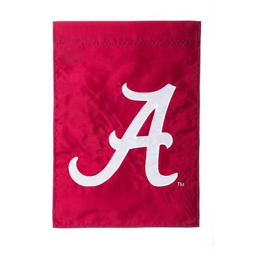 16924E: EG Alabama A Applique Garden Flag