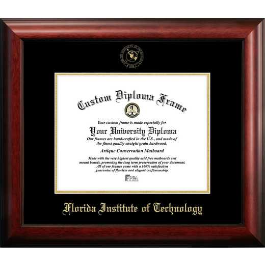 FL599GED: FIT 11w x 8.5h Gold Embossed Diploma Frame