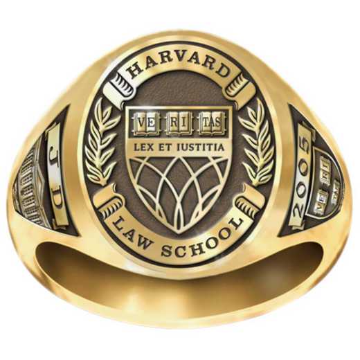 Harvard Law School Men's Signet Ring
