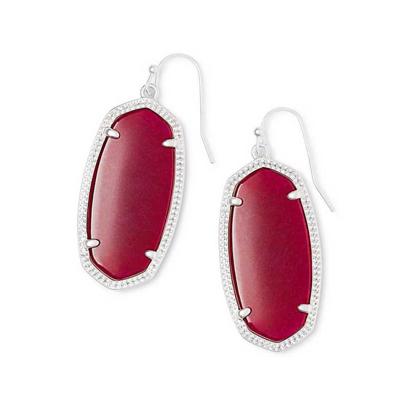 kendra scott maroon earrings