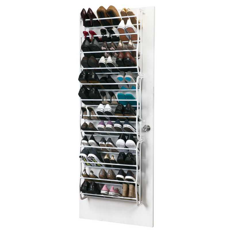 36-Pair Over The Door Shoe Rack