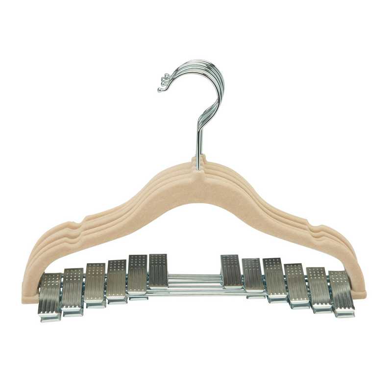 velvet hanger clips