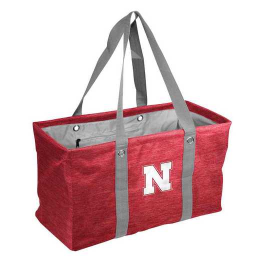 182-765-CR1: Nebraska Crosshatch Picnic Caddy