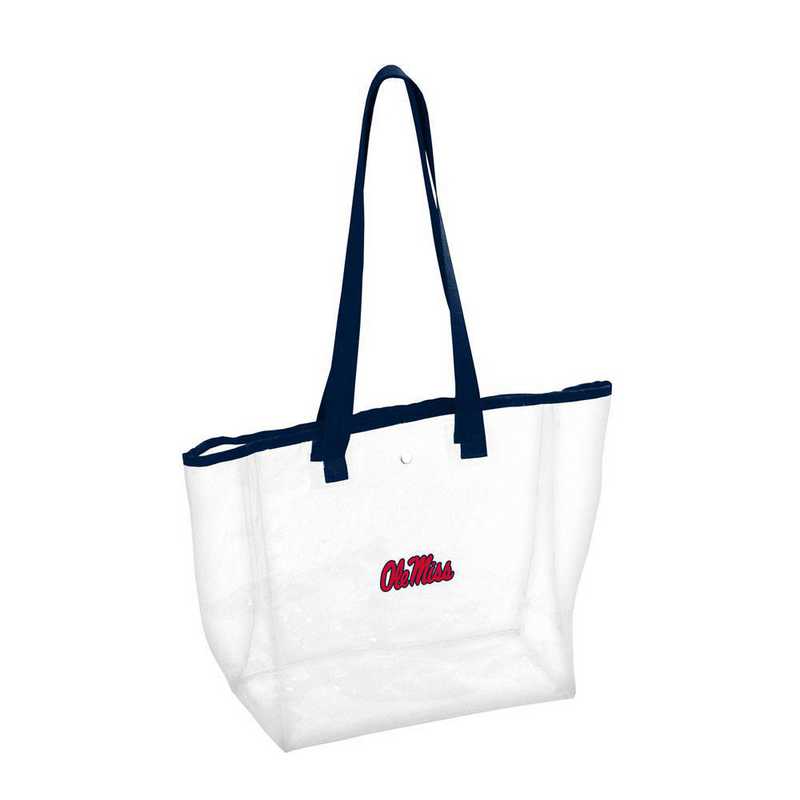 Monogrammed Clear Stadium Bags Team Color Game Day Bag 