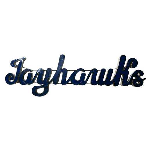 JAYHAWKSWD: Kansas Jayhawks Metal Décor