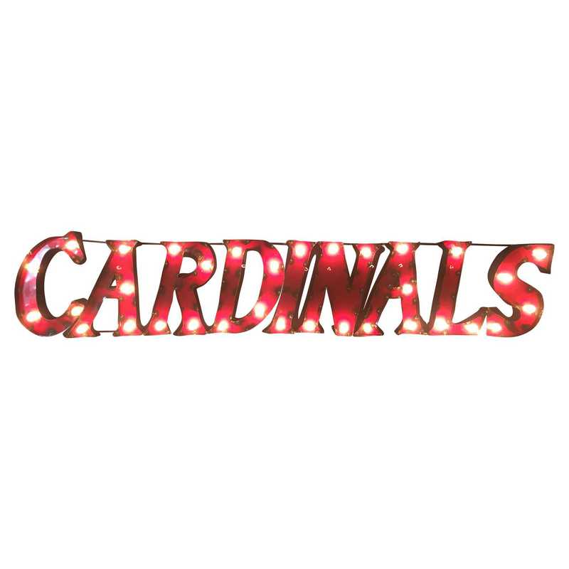 Louisville Cardinals Collegiate Metal Sign