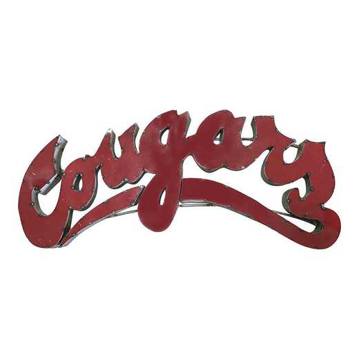 COUGARSWD: LRT Wash St Cougars Metal Décor