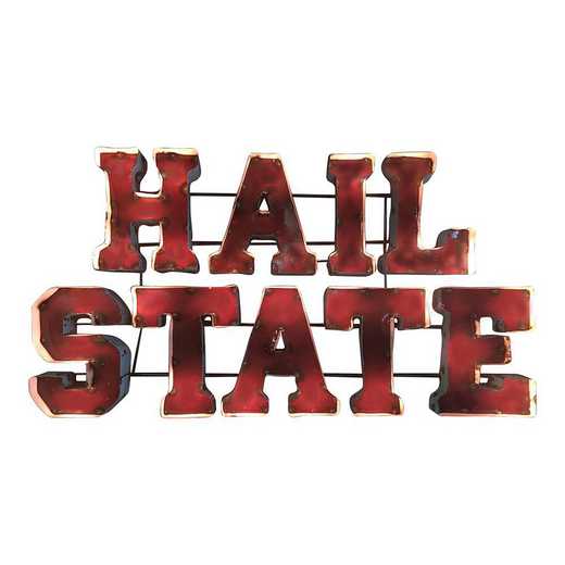 HAILSTATEWD: LRT Ms St Hail State Metal Décor