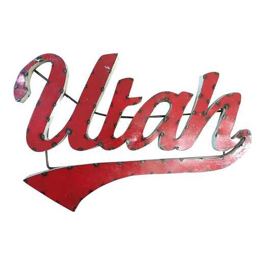 UTAHWD: Utah recycled metal wall décor