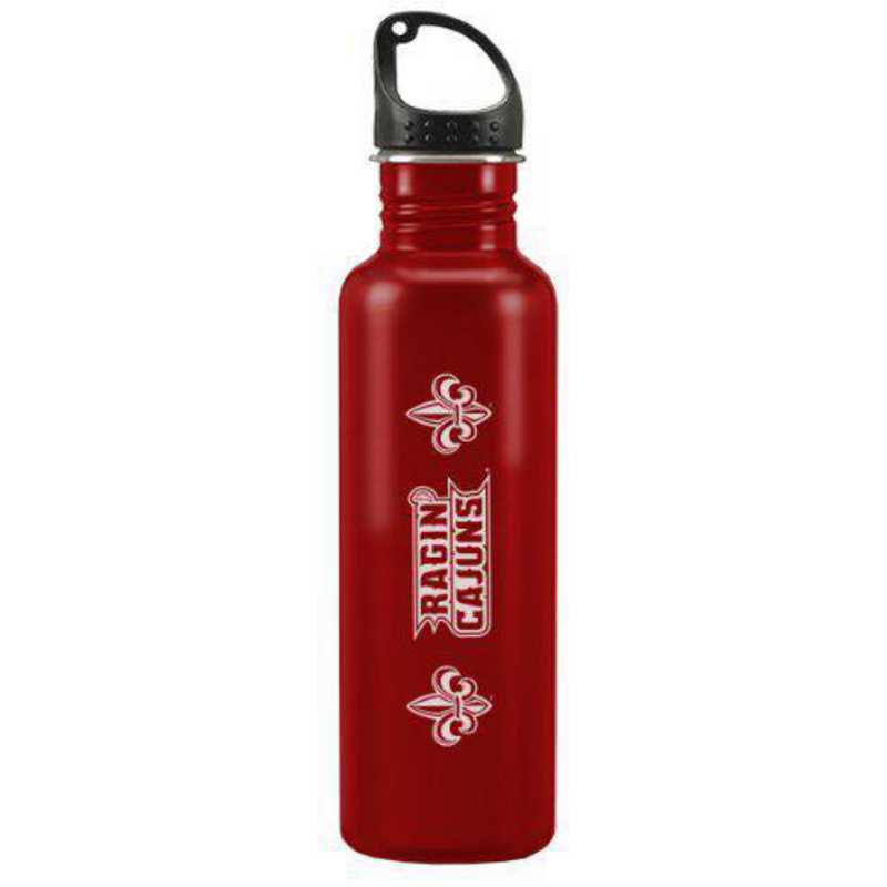 Red University of Louisiana at Lafayette 24-ounce Sport Water Bottle
