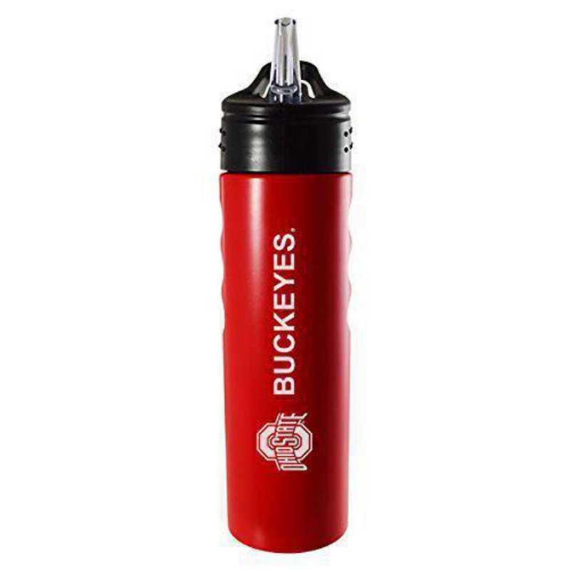 LXG Ohio State University Red 16-ounce Travel Mug Tumbler