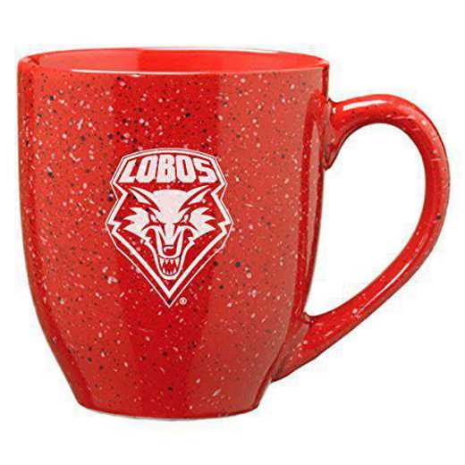 UNM Lobos 16 oz Stainless Steel Coffee Mug with handle
