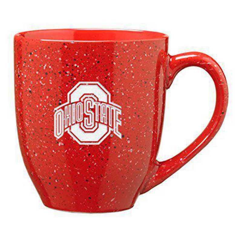 Ohio State University-16 oz Stainless Steel Mug-Red 