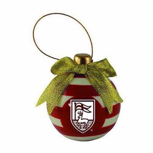 CER-4022-FAIRFLD-SMA: LXG CERAMIC BALL ORN, Fairfield University