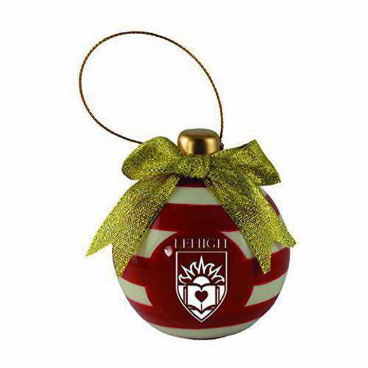 CER-4022-LEHIGH-SMA: LXG CERAMIC BALL ORN, Lehigh Univ