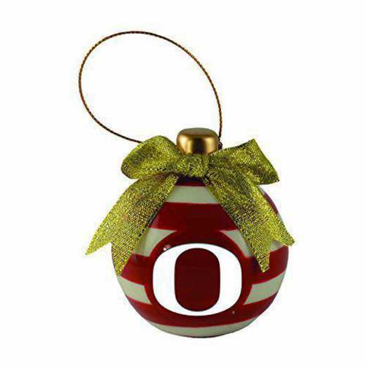 CER-4022-OREGON-IND: LXG CERAMIC BALL ORN, Oregon