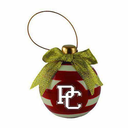 CER-4022-PRESBY-LEAR: LXG CERAMIC BALL ORN, Presbyterian College