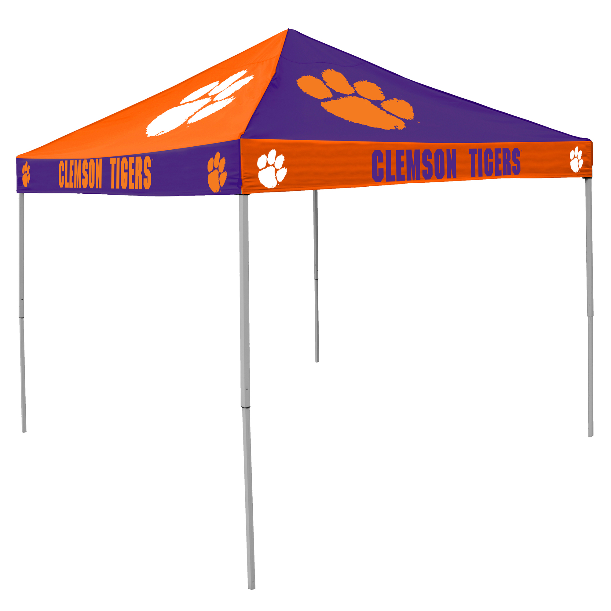 clemson tiger patio umbrella Amazon.com : PICNIC TIME NCAA Tigers Outdoor Canopy Sunshade Beach 5.5' - Small Umbrella angle the umbrella to provide optimal shade Logo Brands Clemson Tigers Checkerboard